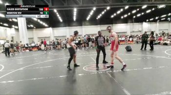 150 lbs Round 1 (4 Team) - Caleb Gustafson, Top Rank Hawks Wrestling vs Winston Wu, Fuller Wrestling Center