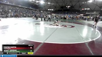 106 lbs Champ. Round 1 - Wyatt Gavigan, Punisher Wrestling Company vs Foster Martin, Washington
