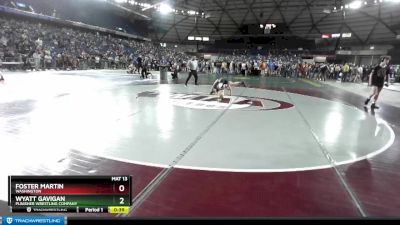 106 lbs Champ. Round 1 - Wyatt Gavigan, Punisher Wrestling Company vs Foster Martin, Washington