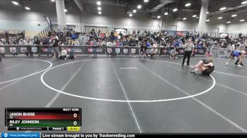 152 lbs Cons. Round 6 - Jaxon Busse, WI vs Riley Johnson, NE