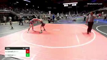 172 lbs 3rd Place - Arthur Connelly II, West End WC vs Zachary Hedman, Bad Dogs