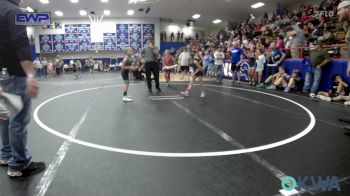 52-57 lbs Rr Rnd 1 - Emilie Lawler, Midwest City Bombers Youth Wrestling Club vs Emersyn Edge, Piedmont