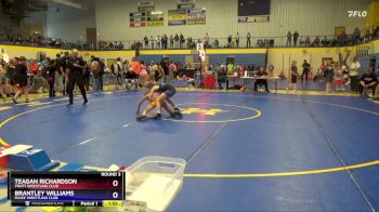 87 lbs Round 3 - Teagan Richardson, Pratt Wrestling Club vs Brantley Williams, Maize Wrestling Club