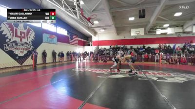 Boys 122 lbs Cons. Round 1 - Jose Guillen, Gridley Boys vs Gavin Gallardo, West Valley Boys