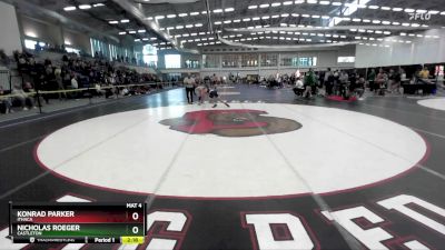 165 lbs Quarterfinal - Konrad Parker, Ithaca vs Nicholas Roeger, Castleton