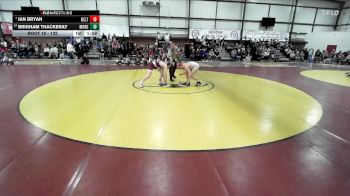 132 lbs Champ. Round 1 - Ian Bryan, Delta vs Brigham Thackeray, Morgan