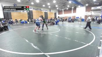 285 lbs Cons. Round 3 - Ayebayo Ibitoye, Eisenhower vs Connor Barrick-Rockholt, Liberty (Bakersfield)