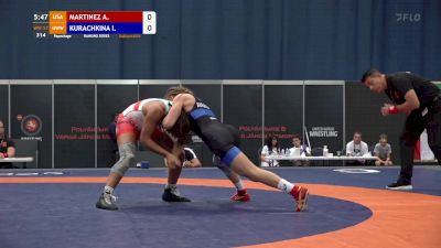 57 kg Repechage - Amanda Martinez, USA vs Iryna Kurachkina, UWW