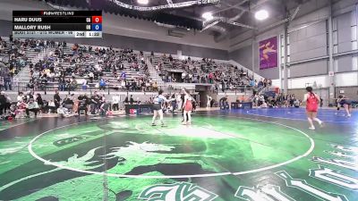 U15 Women - 66 lbs Champ. Round 1 - Kalayah White, ID vs Paisley Morrison, OR