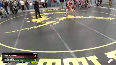 120 lbs Final - Bryce Zeiler, Chugach Eagles Wrestling Club vs Alex Shea, Anchor Kings Wrestling Club