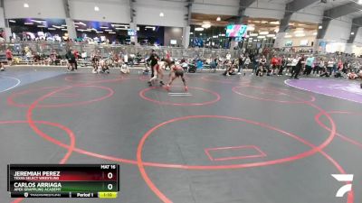 126 lbs Semifinal - Carlos Arriaga, Apex Grappling Academy vs Jeremiah Perez, Texas Select Wrestling