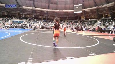 56 lbs Consolation - Jordan Mcclure, Tahlequah Wrestling Club vs Kollyn Locust, Cowboy Wrestling Club