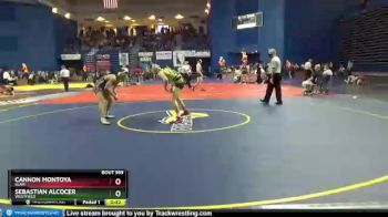 138 lbs Cons. Round 2 - Sebastian Alcocer, Westfield vs Cannon Montoya, SLAM