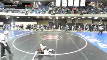 100 lbs Champ. Round 3 - Remi Taylor, Fairfield vs Kaylee Albovias, Grant