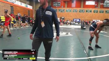 165 lbs Cons. Round 2 - Cael Garriott, Cerritos College vs Armando Vega, Bakersfield College