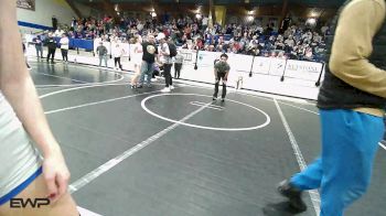 98 lbs Rr Rnd 5 - Mia Arnold, Sperry Wrestling Club vs Emerson Rollings, Tulsa Blue T Panthers