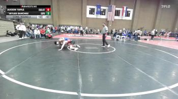 138 lbs Cons. Round 2 - Jaxson Yaple, Carl Junction vs Myles Sanchez, Creighton Prep