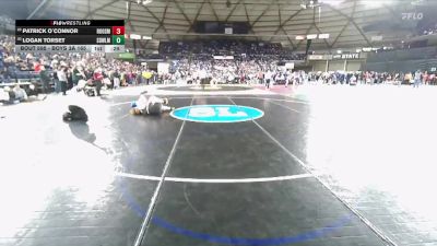 Boys 3A 165 lbs Cons. Round 3 - Logan Torset, Sedro-Woolley vs Patrick O`Connor, Roosevelt