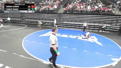 5A 113 lbs Quarterfinal - Conley Evans, Box Elder vs Adrian Gamino, Box Elder