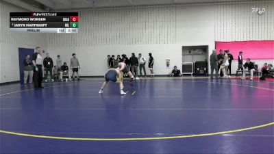 157 lbs Prelim - Raymond Worsen, Pitt-Bradford vs Jaryn Hartranft, Wilkes