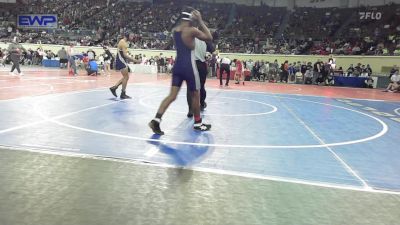 123 lbs Round Of 64 - Trevalyn Ortiz, Enid Junior High vs Josh Haynes, Kingfisher YellowJackets