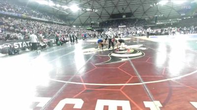 Girls 1B/2B/1A 155 Semifinal - Persephone Puz, Vashon Island (Girls) vs Milana Pilkinton, Tonasket (Girls)