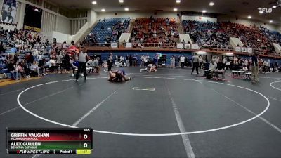 165 lbs Champ. Round 1 - Griffin Vaughan, McDonogh School vs Alex Guillen, DeMatha Catholic