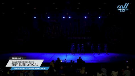 Dancin Bluebonnets - Tiny Elite Lyrical [2023 Tiny - Contemporary/Lyrical Day 1] 2023 GROOVE Dance Grand Nationals