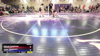 235 lbs Round 3 (10 Team) - Kaylee Thompson, Midwest Misfitz vs Paige Wainscott, Husky WC Navy