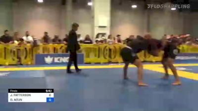 JASON PATTERSON vs DORY AOUN 2022 American National IBJJF Jiu-Jitsu Championship