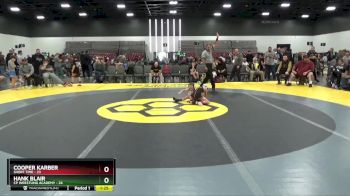 55 lbs Round 2 (8 Team) - Cooper Karber, Short Time vs Hank Blair, CP Wrestling Academy