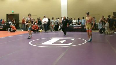 132 lbs Cons. Rd Of 32 - Tristan Lenaghan, Triumph Wrestling vs Brody Mayfield, Steller Trained