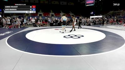 165 lbs Cons. Rd Of 64 - James Holiday, CA vs Jake Maddox, CT