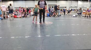 71 lbs Round 5 (10 Team) - Khloe Rutledge, Oklahoma Mafia vs Harper Wimmers, Missouri Outlaws