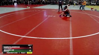 155 lbs Cons. Round 2 - Kaden Plaggerman, LPGE/B Wolves vs Bronsen Lee, Westfield