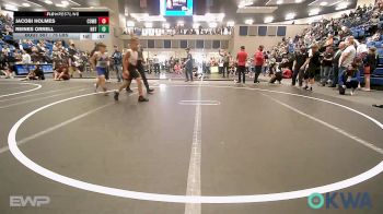 75 lbs Quarterfinal - Jacobi Holmes, Cowboy Wrestling Club vs Reines Orrell, HBT Grapplers