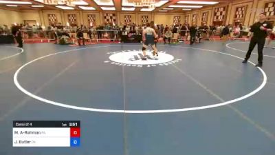 170 lbs Consi Of 4 - Muhyyee-ud-din Abdul-Rahman, Pa vs Jordan Butler, Pa