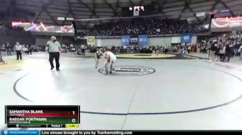 Champ. Round 2 - Samantha Blank, Yelm (Girls) vs Raegan Portmann, Aberdeen (Girls)