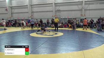 85-J lbs Consi Of 4 - Clint Kohlman, MI vs Silas Stanley, GA