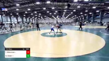 106 lbs 7th Place - Toby Billerman, IN vs Hunter Sloan, PA