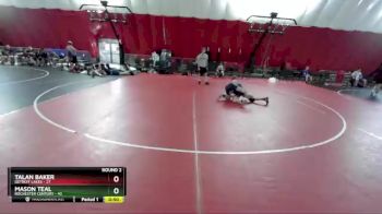 100-105 lbs Round 2 - Talan Baker, Detroit Lakes vs Mason Teal, Rochester Century