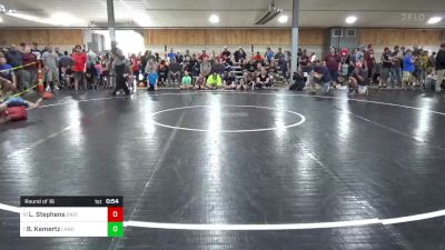 78 lbs Round Of 16 - Lucas Stephens, Endicott vs Benjamin Kamertz, Landenberg