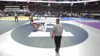 I-144 lbs Quarterfinal - Brendon Katimbang, Chaminade vs Matthew McDermott, Smithtown East