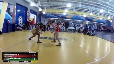 157 White Cons. Semi - Stefan Behrmann, Buchholz vs David Wilkins III, Glynn Academy