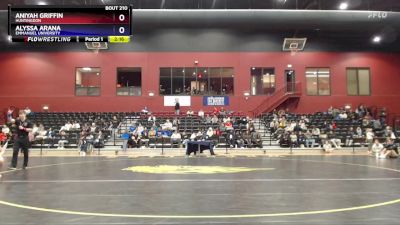 180 lbs Semifinal - Alyssa Arana, Emmanuel University vs Aniyah Griffin, Huntingdon