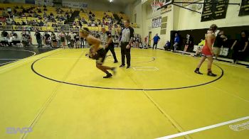 132 lbs Quarterfinal - Asher Fuser, Grove vs Carter Grass, Jay Junior High
