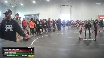 50 lbs Cons. Round 2 - Cody Broughton, Mighty Warriors Wrestling Acad vs Holt Scruggs, Dorman Youth