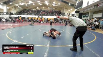 100 lbs Semifinal - Kysen Mackenzie, Fruitland vs Lucas Edmunson, Middleton