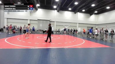 120 lbs Cons. Round 3 - Issac Torres, CA vs Cameron Gill, FL
