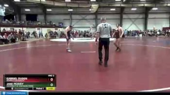 285 lbs Quarterfinal - Gabriel Duden, Norwich University vs Jake Peavey, University Of Southern Maine